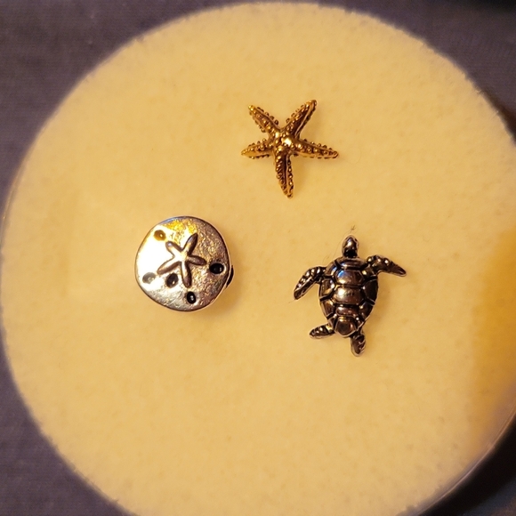 Origami Owl charm set of 3 - Picture 1 of 2